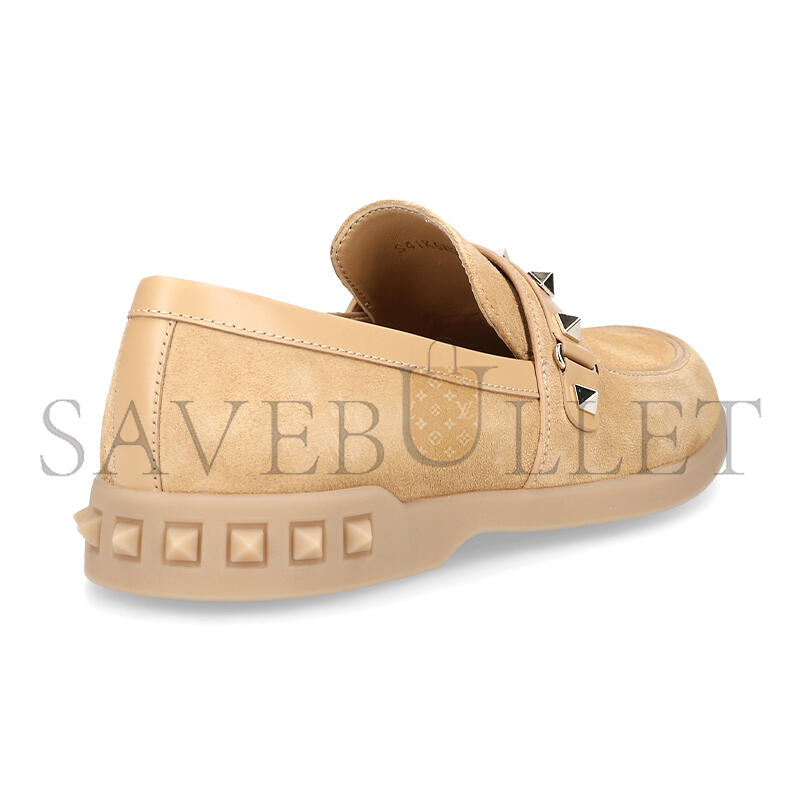 Va1e*ntin0 garavani damen loafer leisure flows veloursleder